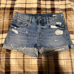 All Saints Jean Shorts